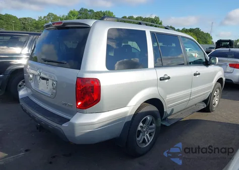 2004 Honda Pilot Exl из США, поврежденный, VIN 2HKYF185X4H578798